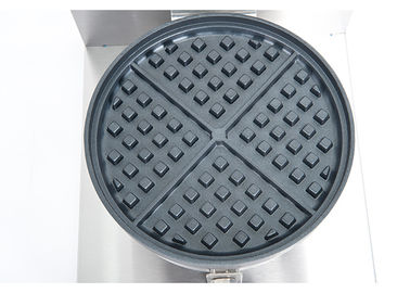  - Coating Thin Iron Intellient Digital Electric Waffle Maker No Rotation 1kW
