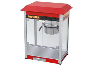 Theater 8 Ounces Popcorn Machine With Roof Top 220V 1450W / Snack Food Machine