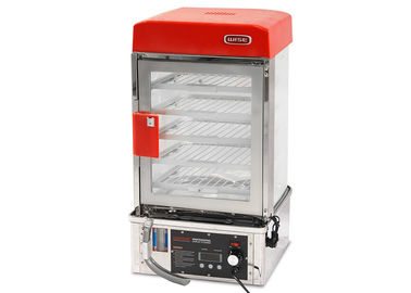 Electric Bread Display Steamer / Food Warmer Display With Automatic Temperature Control Countertop 5 Layers