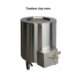 Natural gas or LPG Stainless Steel Round Tandoor Oven 565 * 810mmH