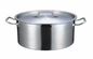 قصيرة التجاري الفولاذ المقاوم للصدأ Cookwares / حساء وعاء 32L للصناعة الضيافة