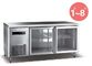 تبريد طاولة العمل للمطبخ 660L تبريد الثلاجة التجارية R134a مروحة التبريد