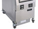 معدات المطابخ التجارية الصغيرة 25L الفولاذ المقاوم للصدأ واحدة - خزان كهربائية / الغاز المقلاة المفتوحة