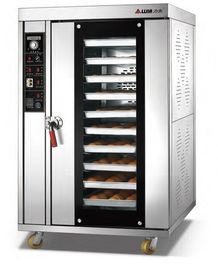 أفران الخبز الكهربائية 18kw أنظمة التحكم المزدوج / الفرن الحراري الهواء الساخن