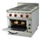 معدات المطابخ الغربية الكهربائية 4/6 رأس طباخ ساخن مع فرن ZH-TE-4